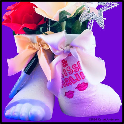 Break A Leg Mug - you can write on the cast!  Free shipping in the contiguous United States!